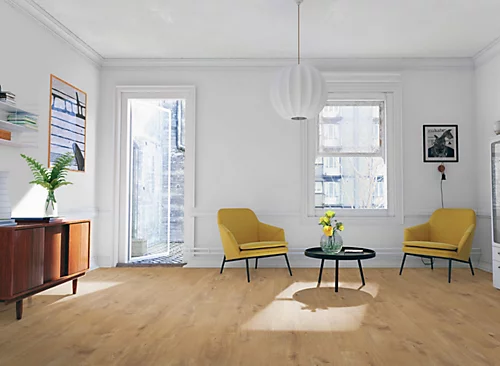 Krono Super Natural Classic 8mm - Sherwood Oak - Laminate Flooring - 2.22m² Pack 4 Krono Super Natural Classic 8mm - Sherwood Oak - Laminate Flooring - 2.22m² Pack - Image 2