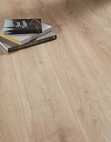 KronoSwiss Standard Plus - Summer Oak Beige 7mm Laminate Flooring. 2.39m² Pack 4 KronoSwiss Standard Plus - Summer Oak Beige 7mm Laminate Flooring. 2.39m² Pack - Image 2
