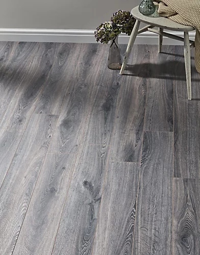Kronotex Amazone 10mm - Prestige Oak Grey. 1.3m² Pack 3 Kronotex Amazone 10mm - Prestige Oak Grey. 1.3m² Pack