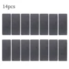 Livingandhome 14Pcs Dark Grey Rectangular Anti Slip Adhesive Stair Carpet Treads 550 X 200 Mm 2 Livingandhome 14Pcs Dark Grey Rectangular Anti Slip Adhesive Stair Carpet Treads 550 X 200 Mm -Floors Specialty Shop livingandhome 14pcs dark grey rectangular anti slip adhesive stair carpet treads 550 x 200 mm0735940234658 01c MP
