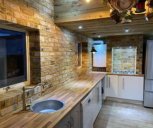 London Weathered Yellow Brick Slips 3m2 4 London Weathered Yellow Brick Slips 3m2 - Image 2