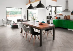 Luvanto Click Herringbone Pearl Oak LVT Luxury Vinyl Flooring 2.13m²/pack