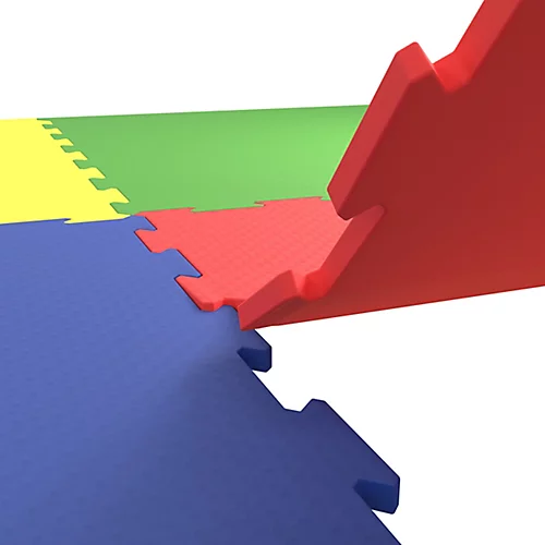 Mookie Playmat Multicolour Interlocking Floor Tile, Pack Of 4 4 Mookie Playmat Multicolour Interlocking Floor Tile, Pack Of 4 - Image 2