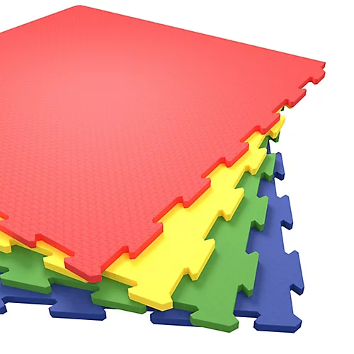 Mookie Playmat Multicolour Interlocking Floor Tile, Pack Of 4 5 Mookie Playmat Multicolour Interlocking Floor Tile, Pack Of 4 - Image 3