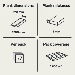 Quick-step Aquanto Light Grey Oak Effect Laminate Flooring, 1.835m² Pack Of 7 -Floors Specialty Shop quick step aquanto light grey oak effect laminate flooring 1 835m pack of 75415125444281 05t bq