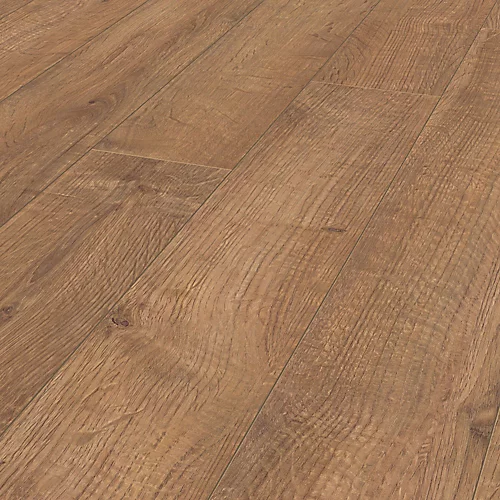 Rostock Natural Oak Effect Laminate Flooring, 1.48m² Pack Of 6 3 Rostock Natural Oak Effect Laminate Flooring, 1.48m² Pack Of 6