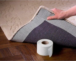 Rug And Mat Gripper Tape Roll - Anti Slip PVC Reusable Plastic Mesh For Use On Any Floor - Measures 3m Long X 5cm Wide -Floors Specialty Shop rug and mat gripper tape roll anti slip pvc reusable plastic mesh for use on any floor measures 3m long x 5cm wide5053335631314 03c MP