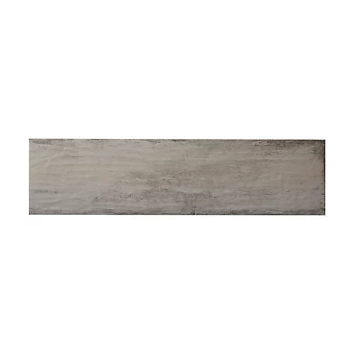 Soft Patinated Grey Matt Wood Effect Porcelain Wall & Floor Tile, Pack Of 11, (L)600mm (W)150mm 4 Soft Patinated Grey Matt Wood Effect Porcelain Wall & Floor Tile, Pack Of 11, (L)600mm (W)150mm - Image 2
