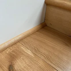 Solid Oak Quadrant Beading - Unfinished - 19x19mm - 2.7m Lengths - Pack Of 5 -Floors Specialty Shop solid oak quadrant beading unfinished 19x19mm 2 7m lengths pack of 55061006200561 03c MP