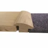 Solid Oak Wood To Carpet Reducer Threshold - Unfinished - 20mm - 2.7m Length -Floors Specialty Shop solid oak wood to carpet reducer threshold unfinished 20mm 2 7m length5061006209960 01c MP