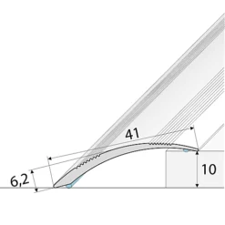 Value 5 Pack A48 41mm Anodised Aluminium Self Adhesive Door Threshold Ramp Profile Black 1.0m -Floors Specialty Shop value 5 pack a48 41mm anodised aluminium self adhesive door threshold ramp profile black 1 0m5056691371870 02c MP