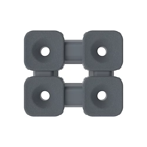 Versoflor Grey Tile Connector (L)35mm (W)37mm (T)10mm, Pack Of 10 4 Versoflor Grey Tile Connector (L)35mm (W)37mm (T)10mm, Pack Of 10 - Image 2