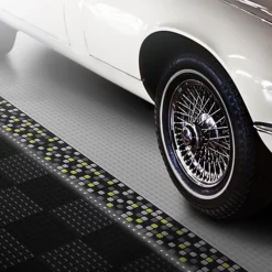 Versoflor Taskflor Graphite Black Interlocking Floor Tile 1m², Pack Of 9 -Floors Specialty Shop versoflor taskflor graphite black interlocking floor tile 1m pack of 90712395998274 02i