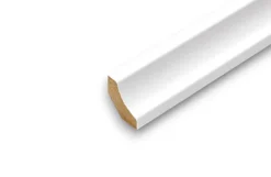 White Laminate Scotia - 16 X 16mm - 2.4m Lengths - Pack Of 10