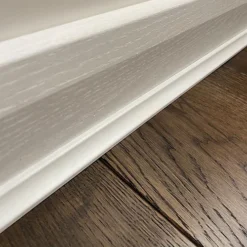 White Laminate Scotia - 16 X 16mm - 2.4m Lengths - Pack Of 10 -Floors Specialty Shop white laminate scotia 16 x 16mm 2 4m lengths pack of 105061006200158 04c MP